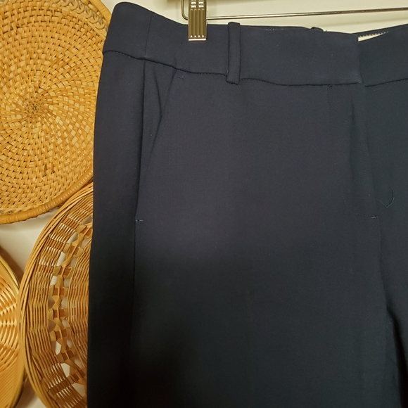 J. Crew Cameron Slim Crop Pant Navy Blue NEW 12P - Picture 3 of 7